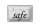 Blechschild Spruch 18x12cm you keep me safe Schild