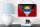 Blechschild Flagge Antigua und Barbuda 18x12cm Flag