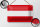 Blechschild Flagge Österreich 18x12cm Flag of Austria