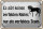 Blechschild Spruch 18x12cm es gibt keinen perfekten Reiter