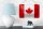 Blechschild Flagge Kanada 18x12cm Flag of Canada
