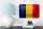 Blechschild Flagge des Tschad 18x12cm Flag of Chad