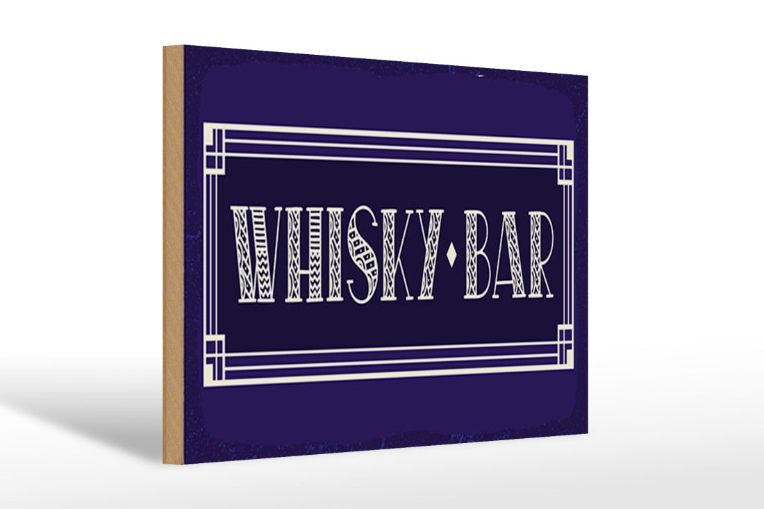 Plaque Autocollante 'WHISKY COLLECTION' - Pour Porte, Bar, Pub, Style Moderne