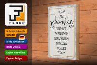 Holzschild Spruch 20x30cm Wenn wir niemanden gefallen wollen