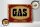Holzschild Hinweis 40x30cm GAS open 24 hours