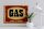 Holzschild Hinweis 40x30cm GAS open 24 hours