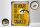 Holzschild Retro 30x40cm Schlange beware of rattle snakes