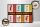 Holzschild Alkohol 40x30cm 6 tropical cocktails recipes