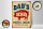 Holzschild Retro 30x40cm dad`s world famous BBQ grillin