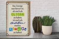 Holzschild Spruch 30x40cm Eltern Großeltern Kinder