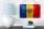 Blechschild Flagge Moldau 18x12cm Flag of Moldova Dekoration