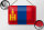 Blechschild Flagge Mongolei 18x12cm Flag of Mongolia Dekoration