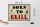 Holzschild Spruch 40x30cm born to Grill Grillen