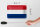 Blechschild Flagge Niederlande 18x12cm Flag of Netherlands Dekoration