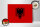 Holzschild Flagge Albanien 40x30cm Flag of Albania