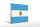 Holzschild Flagge Argentinien 40x30cm Flag of Argentina