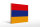 Holzschild Flagge Armenien 40x30cm Flag of Armenia
