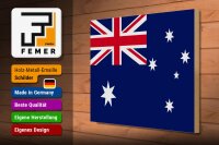 Holzschild Flagge Australien 40x30cm Flag of Australia