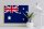 Holzschild Flagge Australien 40x30cm Flag of Australia