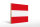 Holzschild Flagge Österreich 40x30cm Flag of Austria
