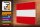 Holzschild Flagge Österreich 40x30cm Flag of Austria