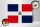 Holzschild Flagge Dominikanische Republik 40x30cm Flag