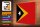 Holzschild Flagge Osttimor 40x30cm Flag of East Timor