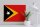 Holzschild Flagge Osttimor 40x30cm Flag of East Timor