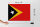 Holzschild Flagge Osttimor 40x30cm Flag of East Timor