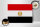 Holzschild Flagge Ägypten 40x30cm Flag of Egypt