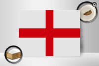 Holzschild Flagge England 40x30cm Flag of England