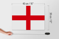 Holzschild Flagge England 40x30cm Flag of England