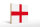 Holzschild Flagge England 40x30cm Flag of England
