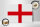 Holzschild Flagge England 40x30cm Flag of England