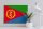 Holzschild Flagge Eritrea 40x30cm Flag of Eritrea