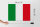 Holzschild Flagge Italiens 40x30cm Flag of Italy