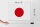 Holzschild Flagge Japans 40x30cm Flag of Japan