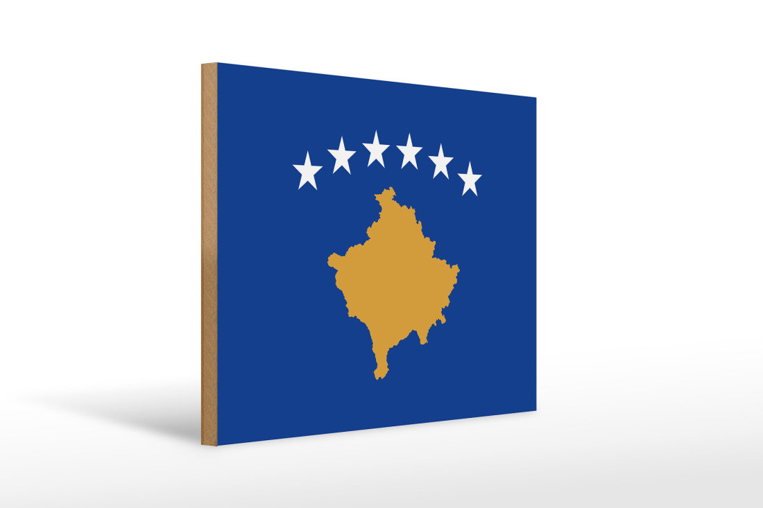 Kosovo Flaggen Aufkleber - 6 Vinyl-Sticker Für Auto, Handy & Mehr (ca. 4 X 2,7 Cm, Wetterfest)