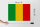 Holzschild Flagge Malis 40x30cm Flag of Mali