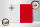 Holzschild Flagge Maltas 40x30cm Flag of Malta