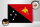 Holzschild Flagge Papua?Neuguinea 40x30cm Papua New Guinea