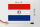 Holzschild Flagge Paraguays 40x30cm Flag of Paraguay
