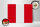 Holzschild Flagge Perus 40x30cm Flag of Peru