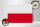 Holzschild Flagge Polens 40x30cm Flag of Poland