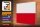 Holzschild Flagge Polens 40x30cm Flag of Poland
