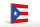 Holzschild Flagge Puerto Ricos 40x30cm Flag of Puerto Rico