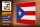 Holzschild Flagge Puerto Ricos 40x30cm Flag of Puerto Rico
