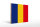Holzschild Flagge Rumäniens 40x30cm Flag of Romania
