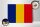 Holzschild Flagge Rumäniens 40x30cm Flag of Romania