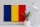 Holzschild Flagge Rumäniens 40x30cm Flag of Romania
